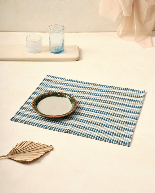 Field Placemat - Blueberry