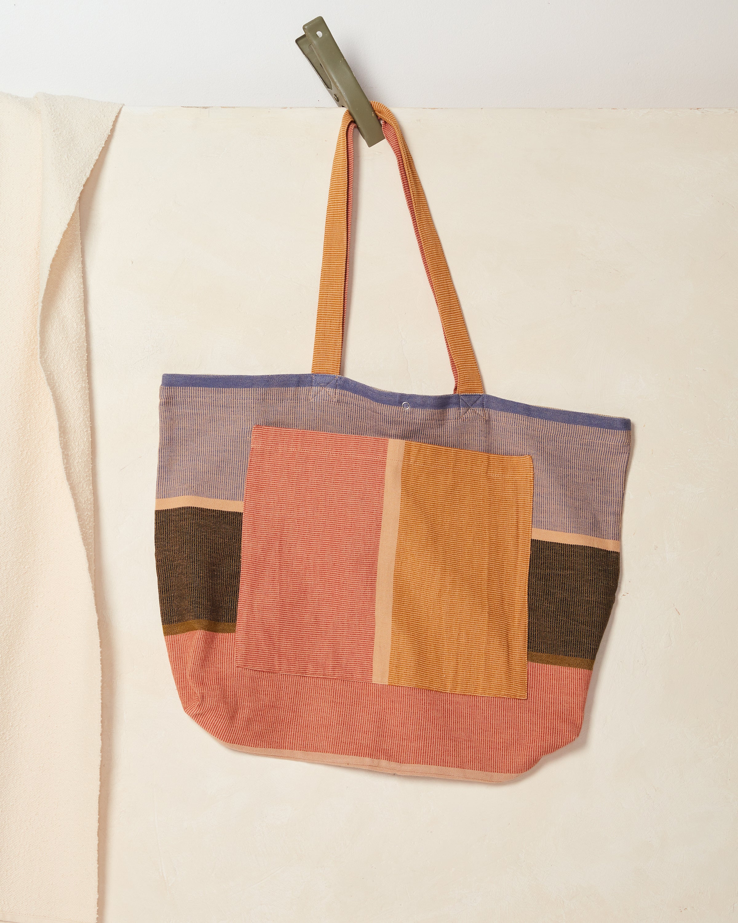 Monogrammed Kala Straw Basket Bag