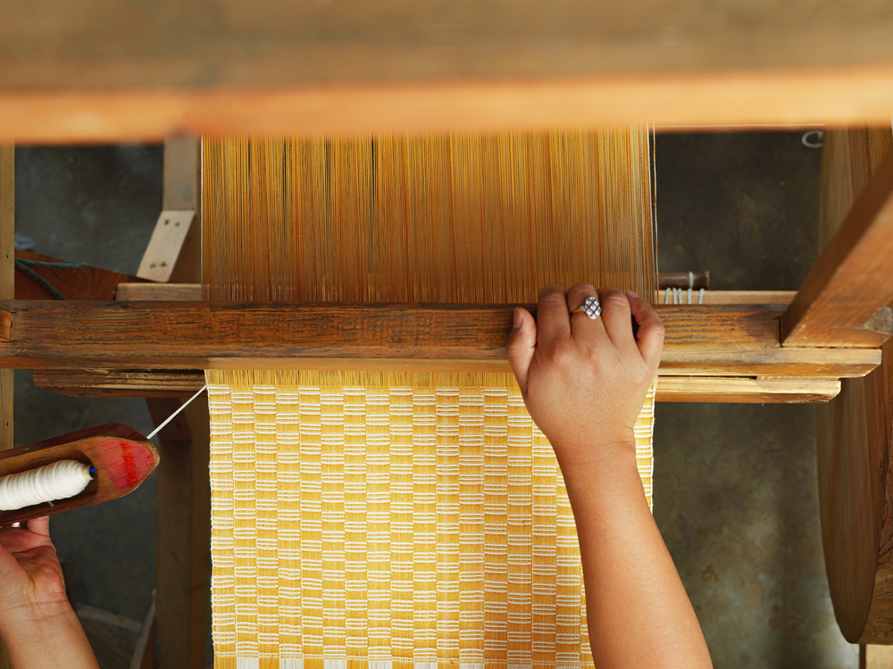 Pedal Loom Weavers - Comalapa