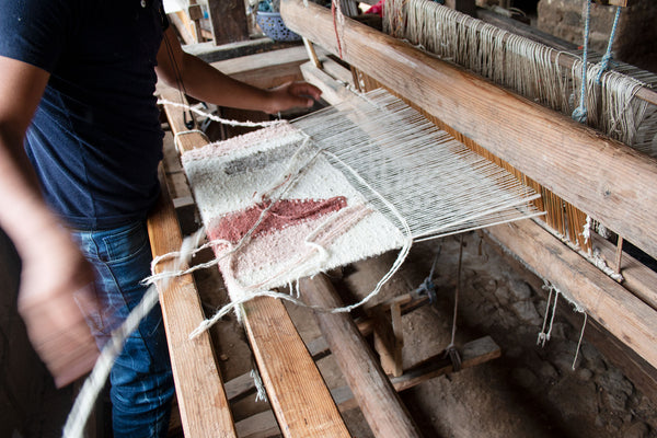 Wool Pedal Loom Weavers - Momostenango