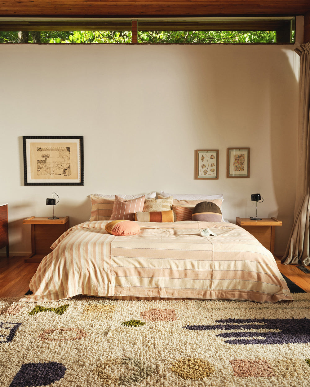 Stripes Duvet Cover - Clay