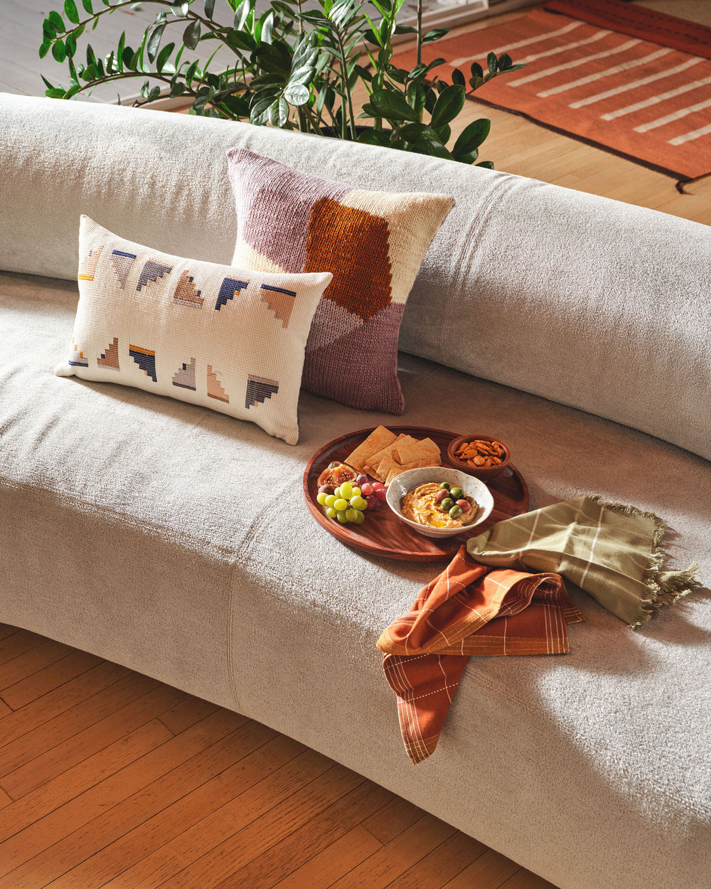 Cb2 lumbar discount pillow