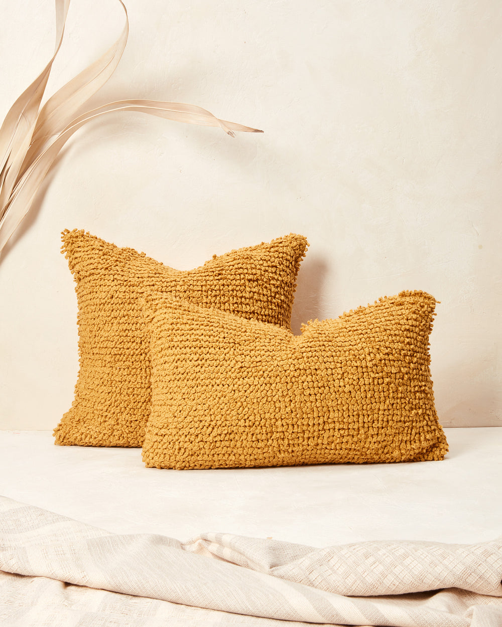 Cloud Lumbar Pillow - Goldenrod