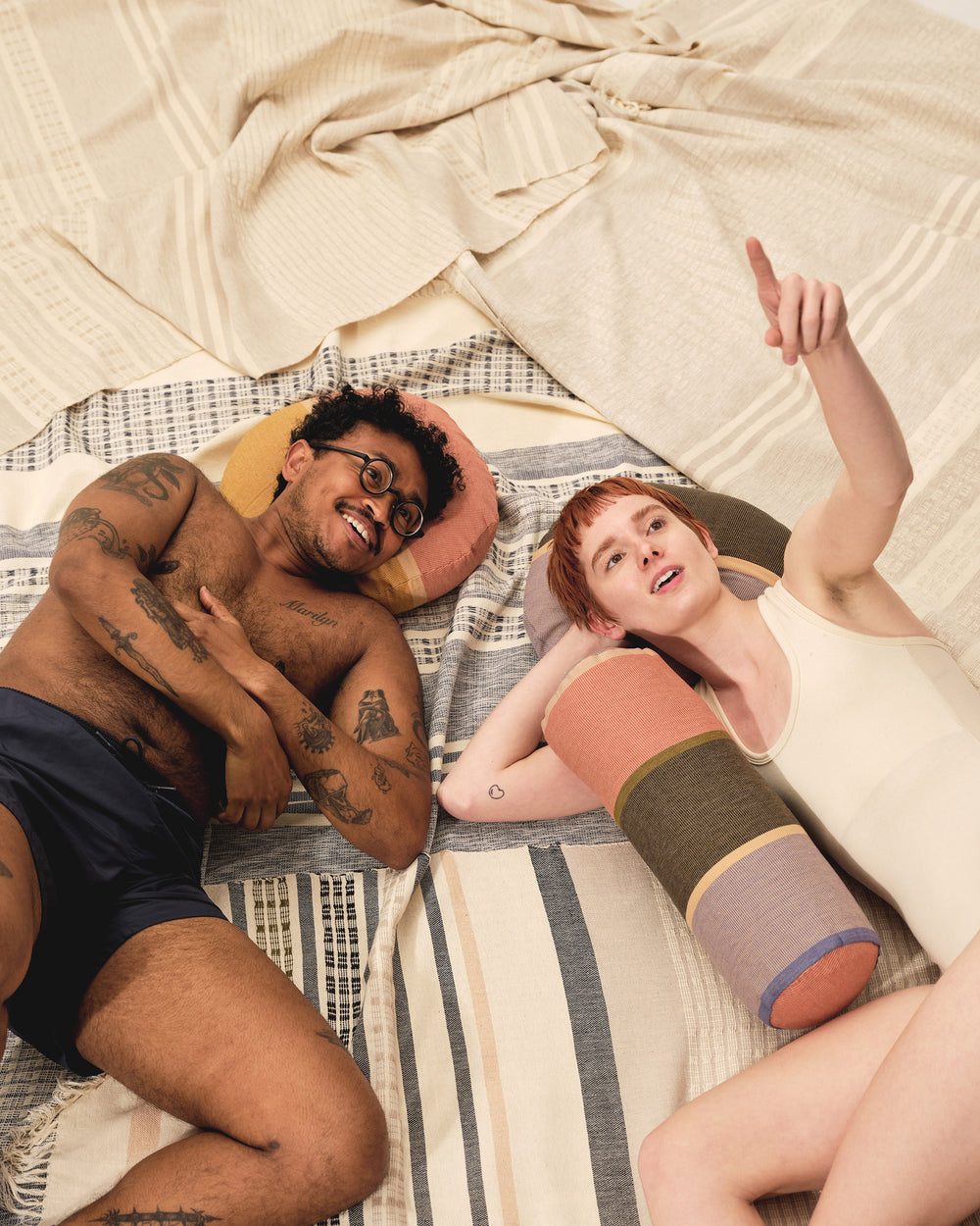 Marta Throw - Cream