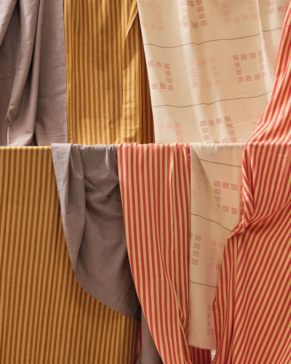 Blocks Fabric - Rust