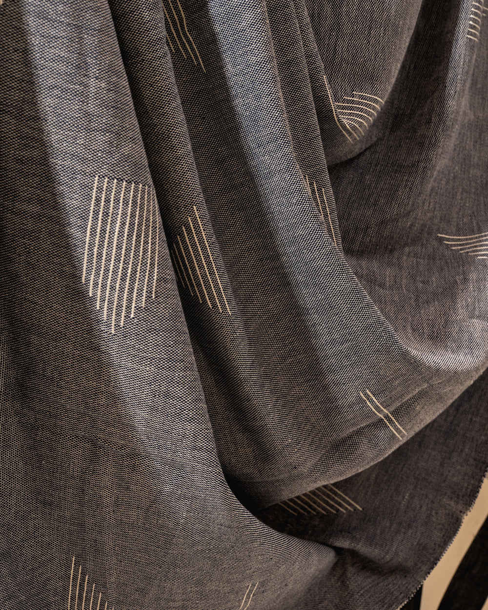 Shapes Fabric - Blue