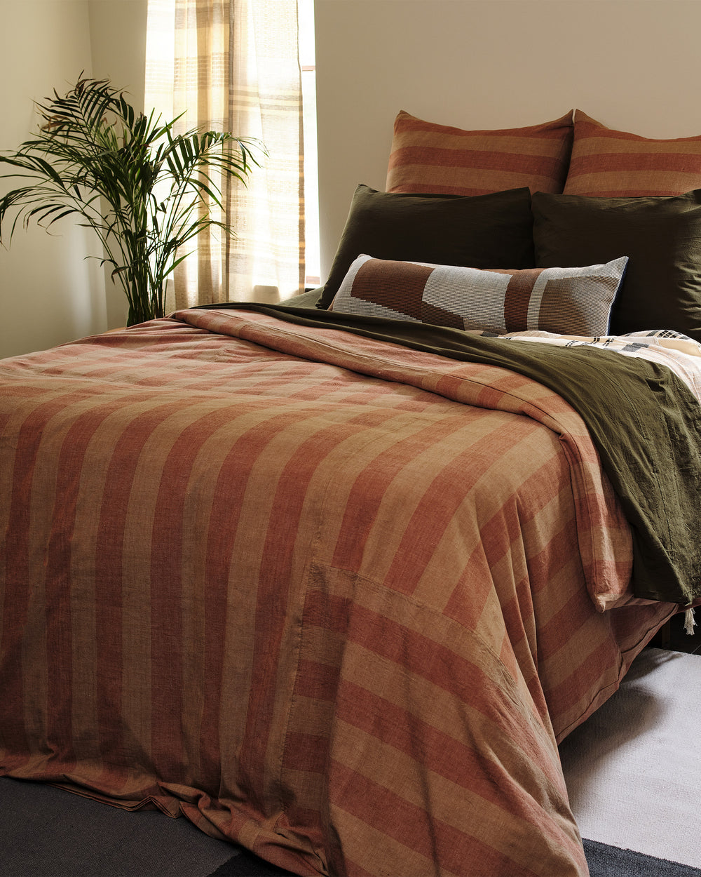 Maze Euro Sham - Sienna