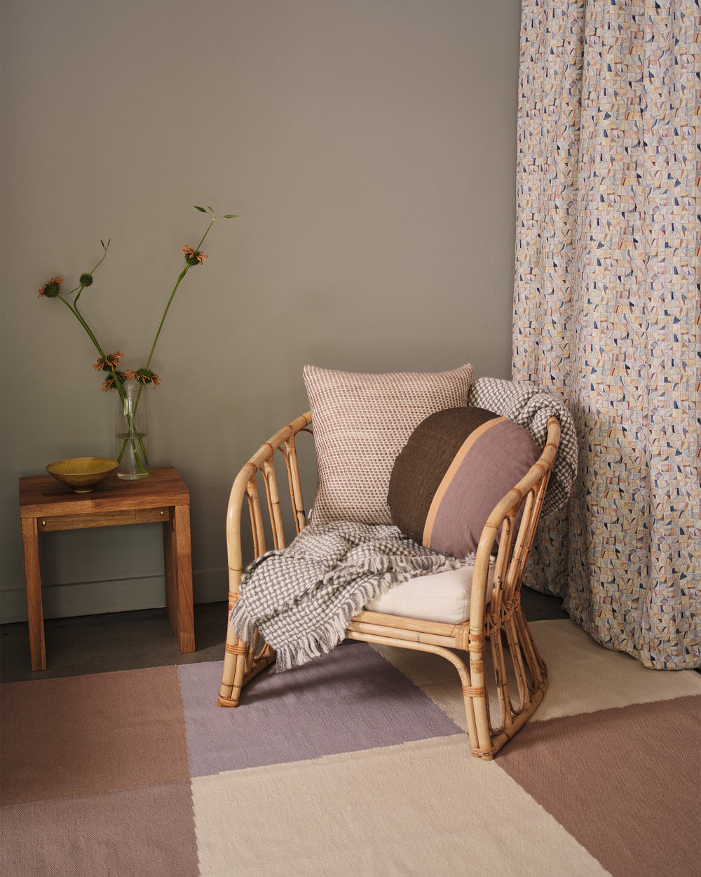 Patchwork Rug - Sesame