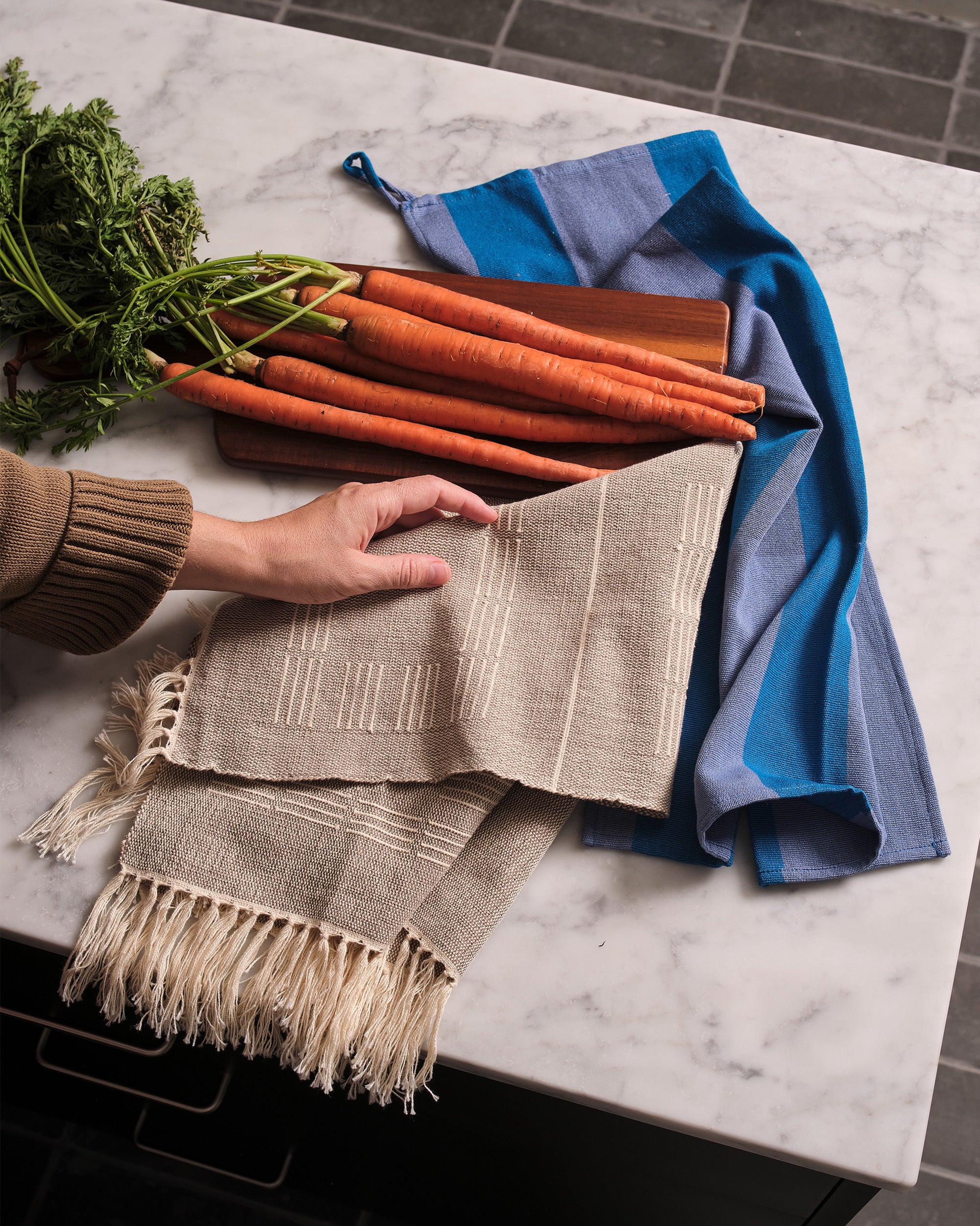 Tea Towel Bundle - Cobalt