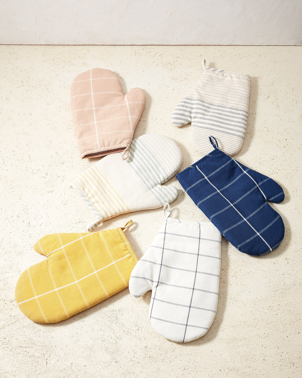 Stripe Oven Mitt - Dandelion