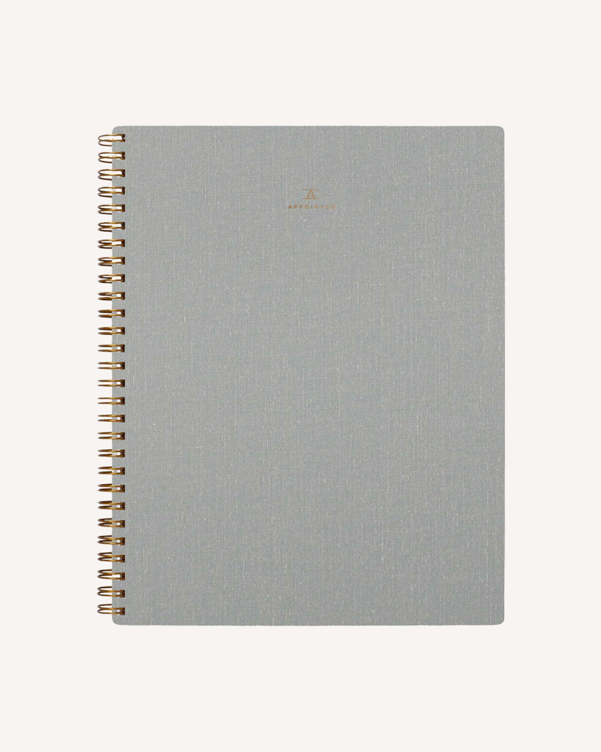 Appointed Blank Notebook - Dove