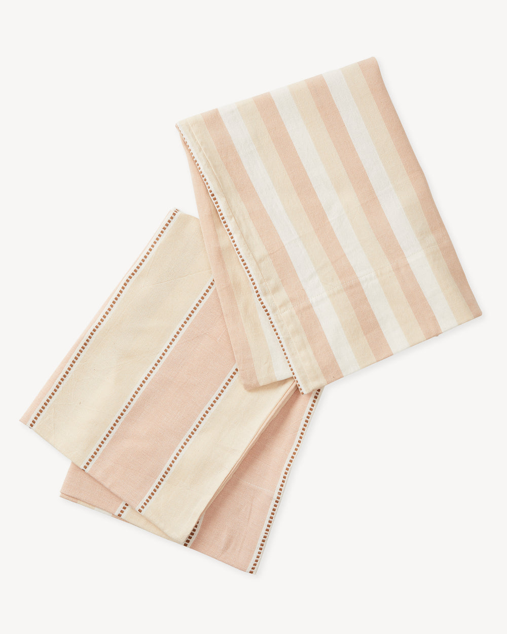 Stripes Pillowcases - Clay