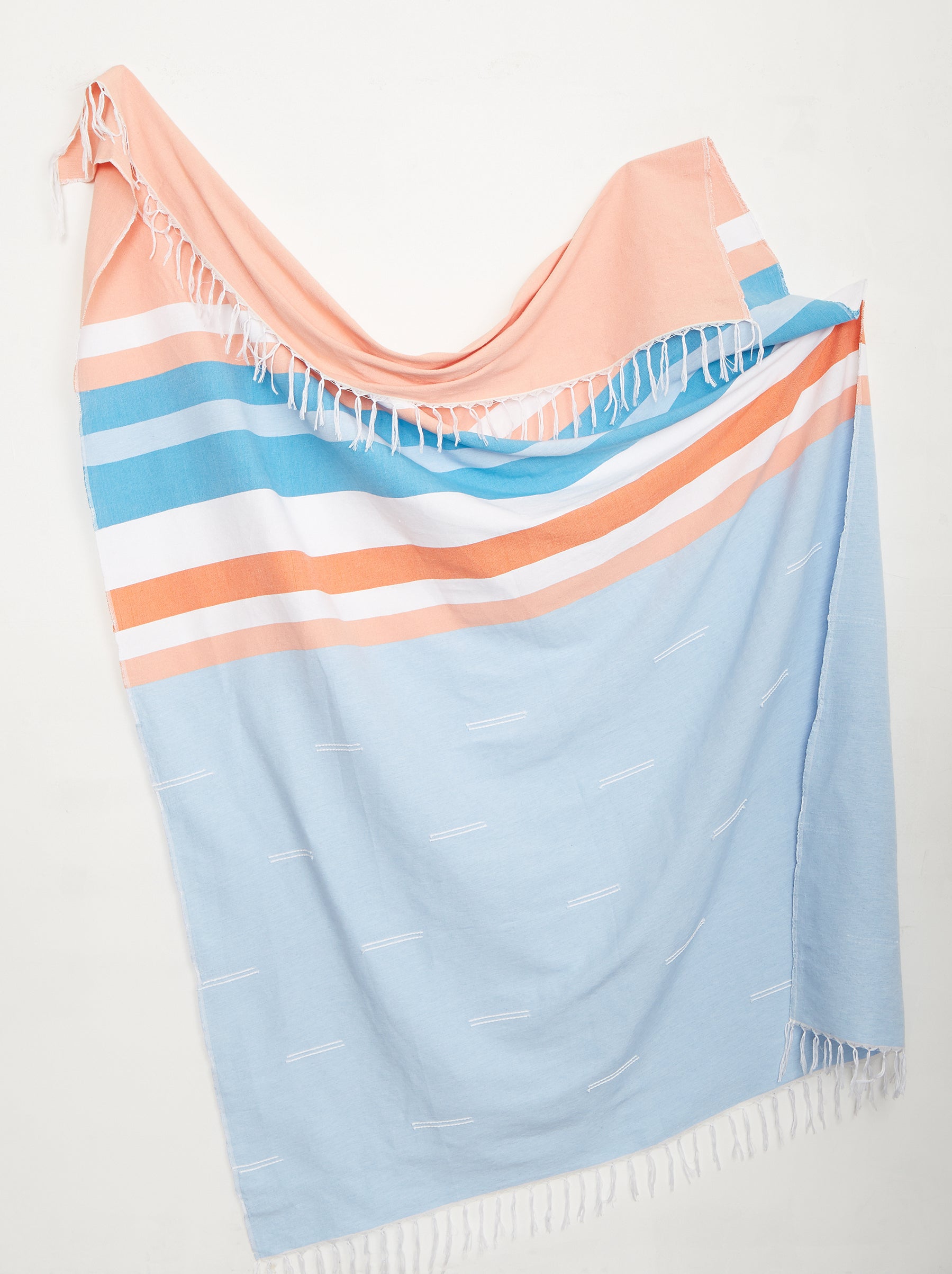 Mitla Dash Throw - Light Blue