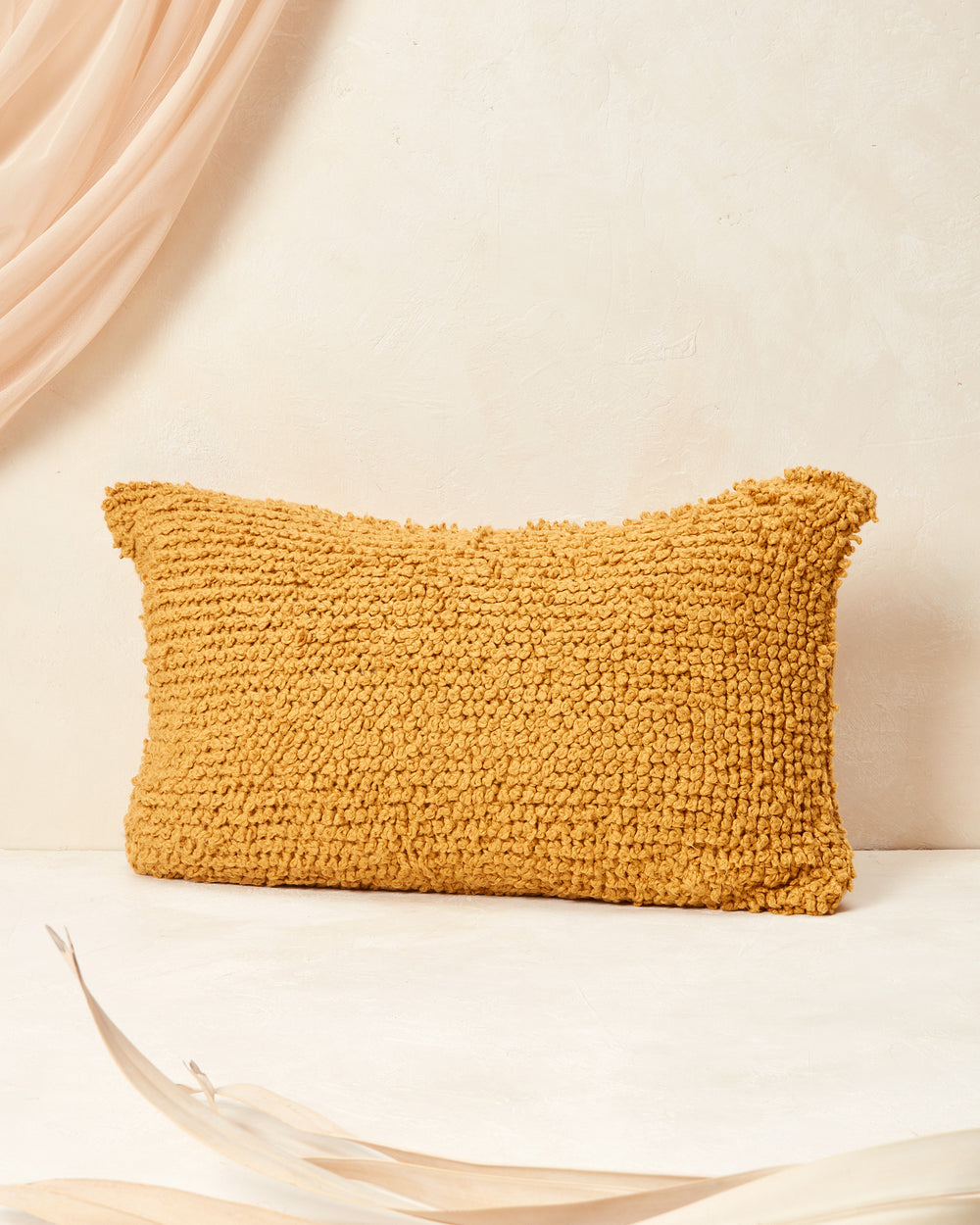 Cloud Lumbar Pillow - Goldenrod