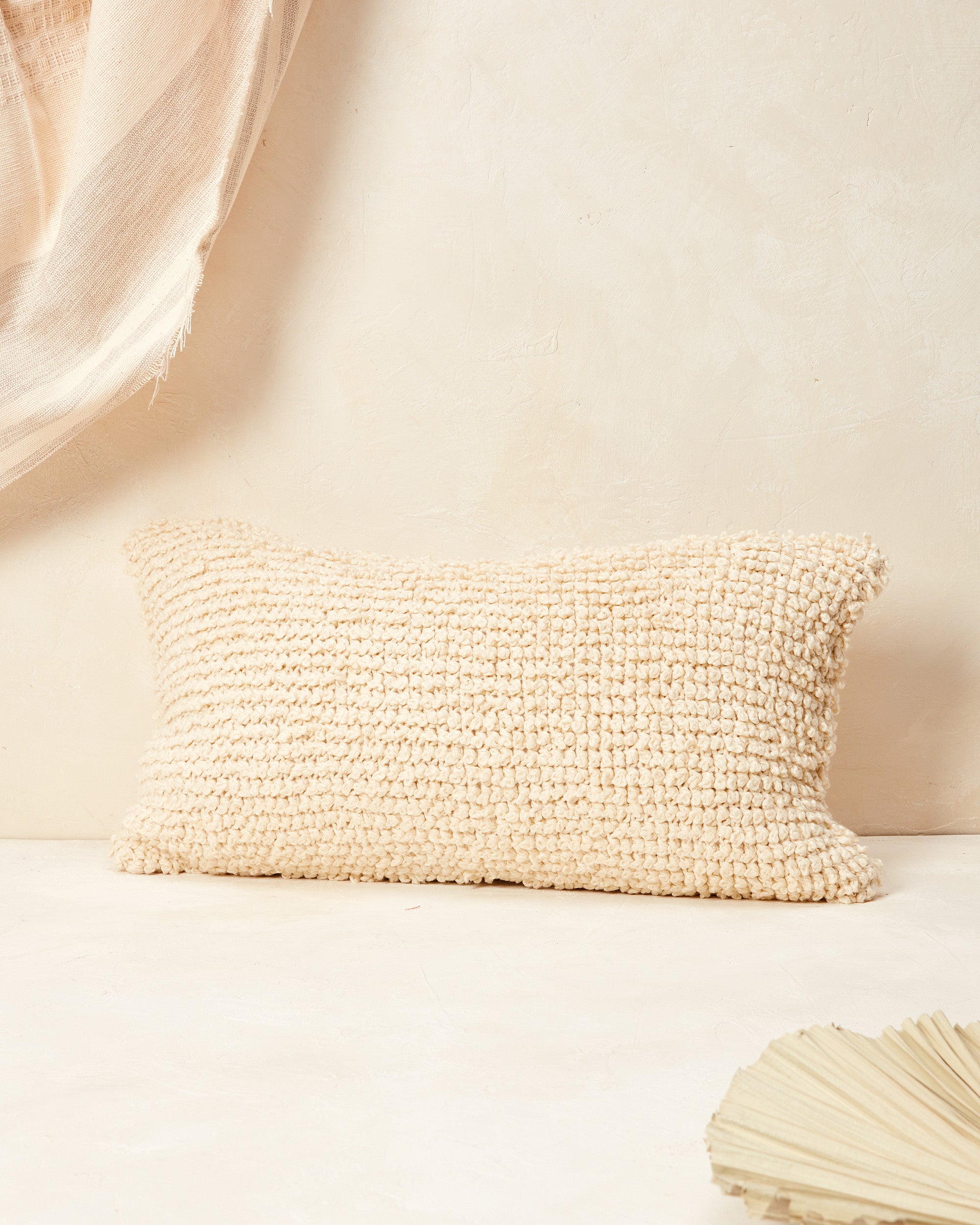 Cloud Lumbar Pillow - Oyster