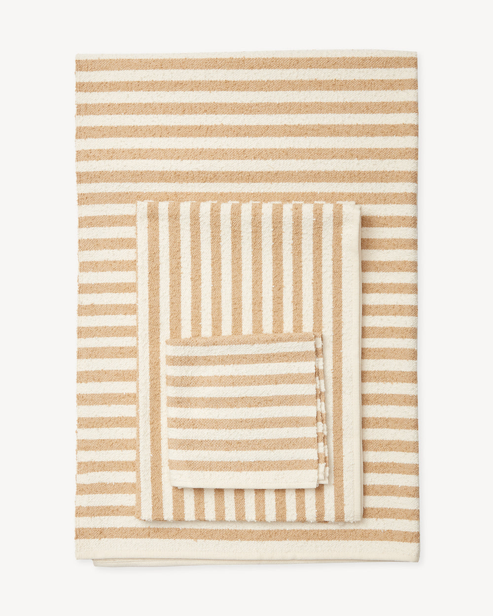 Everyday Towel Set - Fawn Stripe