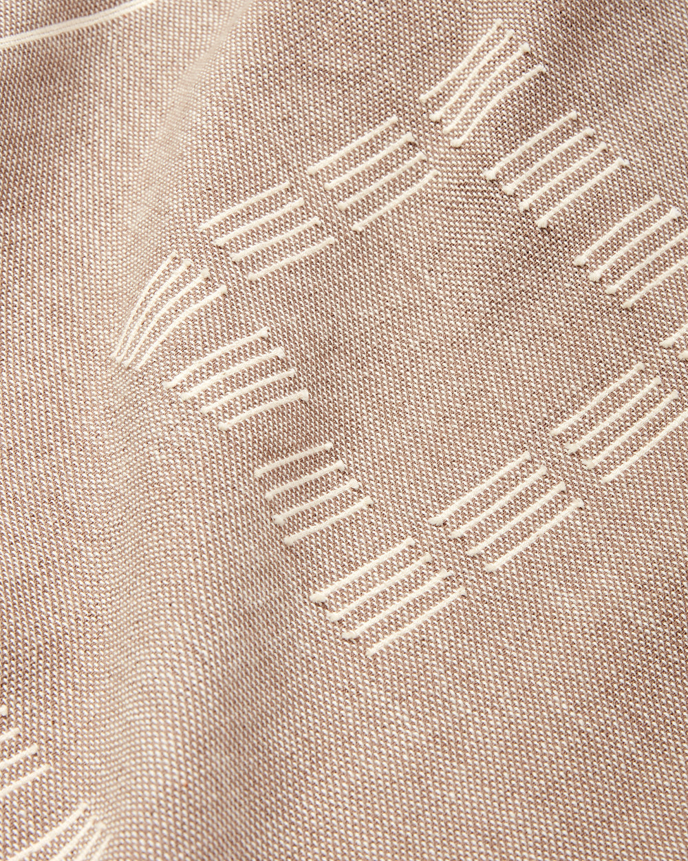 Blocks Fabric - Beige