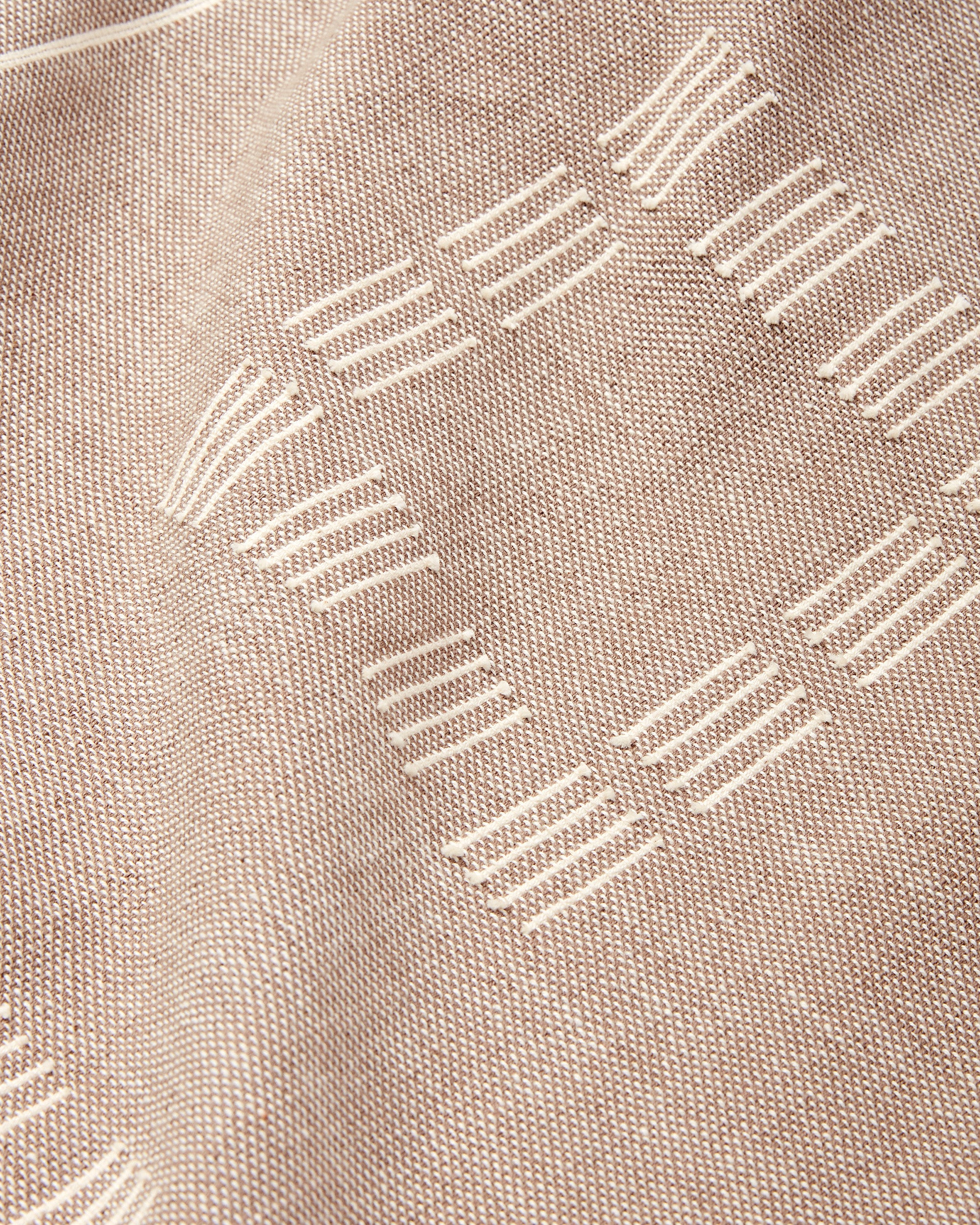 Blocks Fabric - Beige