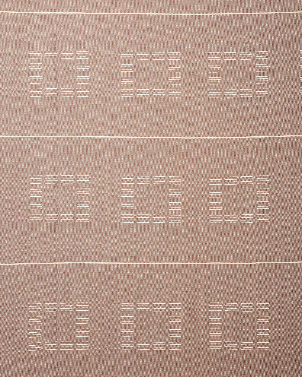 Blocks Fabric - Beige