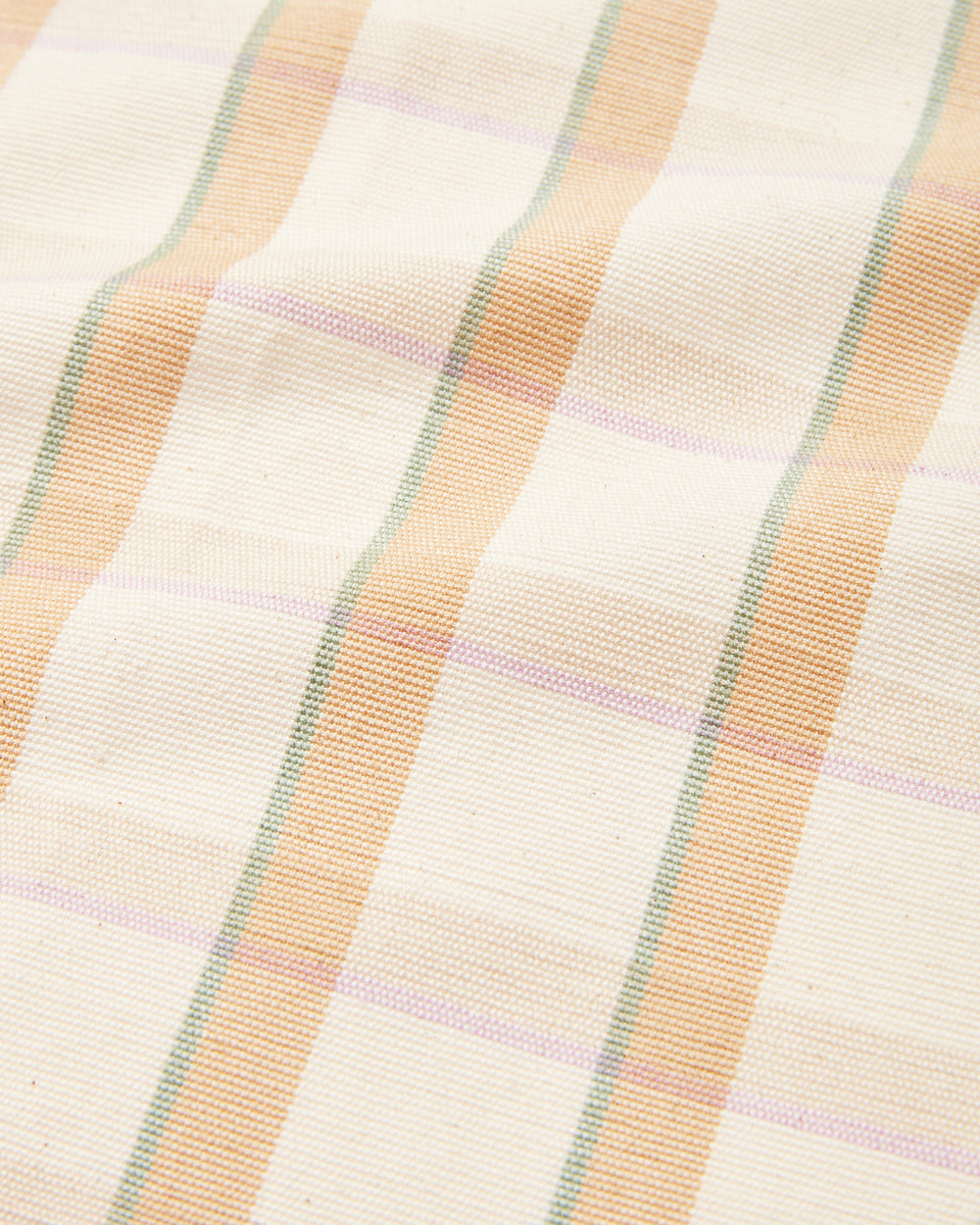 Hudson Plaid Placemat - Melon