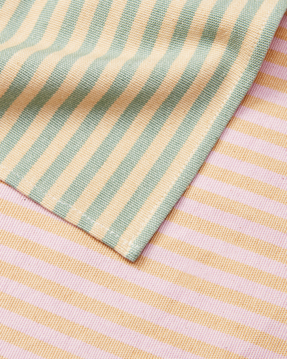 Hudson Stripe Napkin - Melon