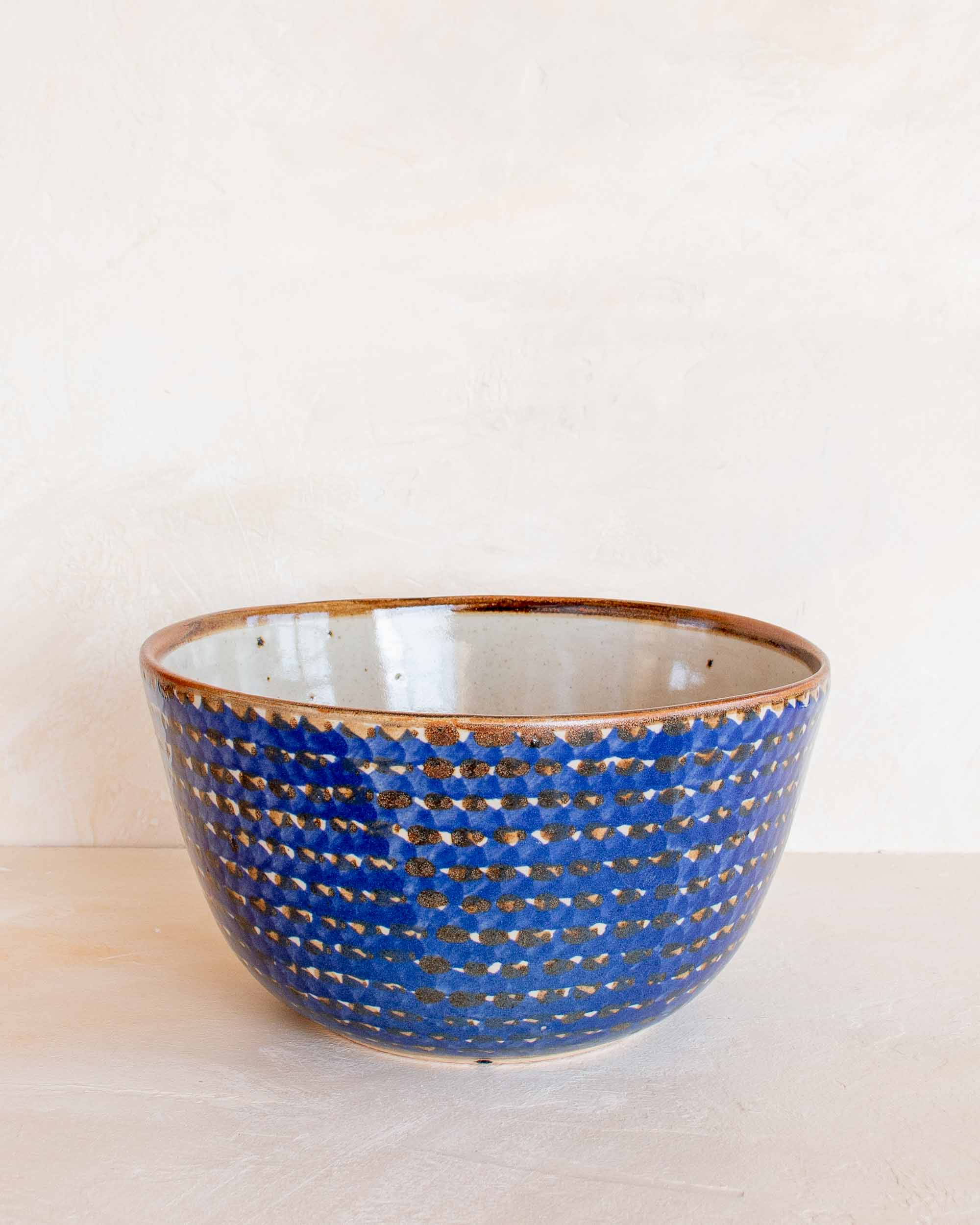 San Germán Large Serving Bowl - Blue