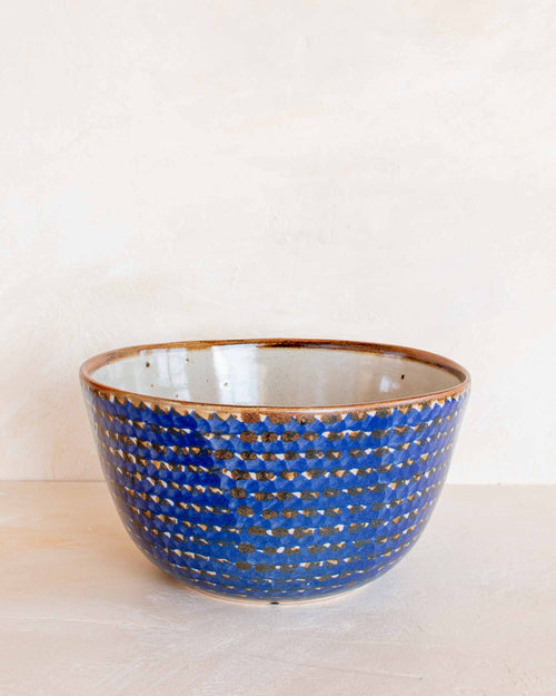 San Germán Large Serving Bowl - Blue