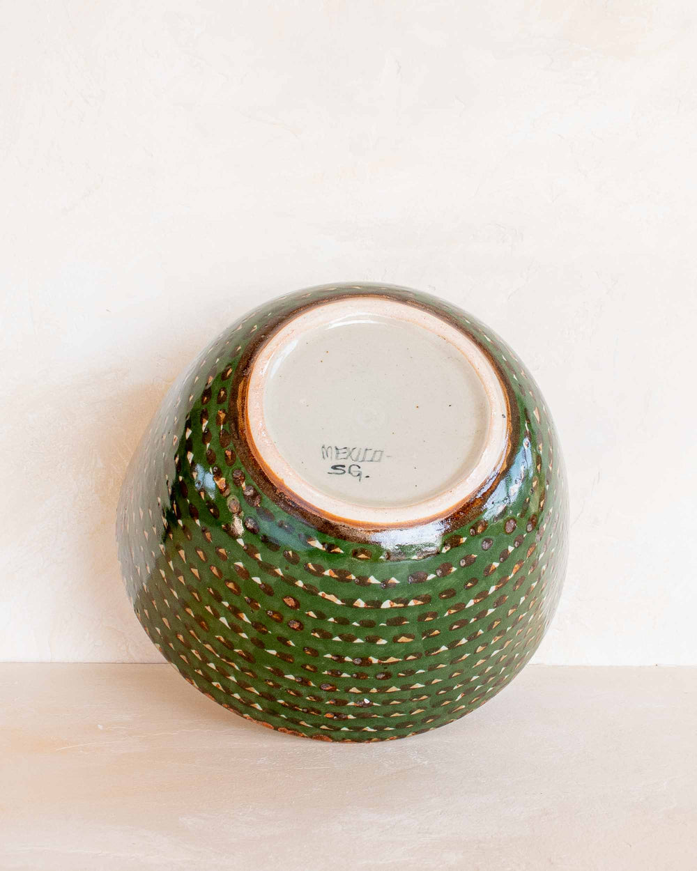 San Germán Large Serving Bowl - Green