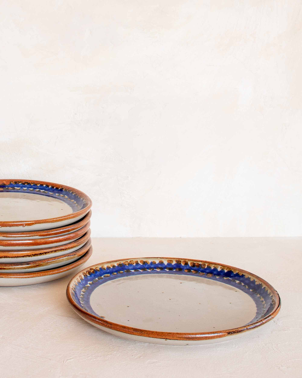 San Germán Large Plate - Blue