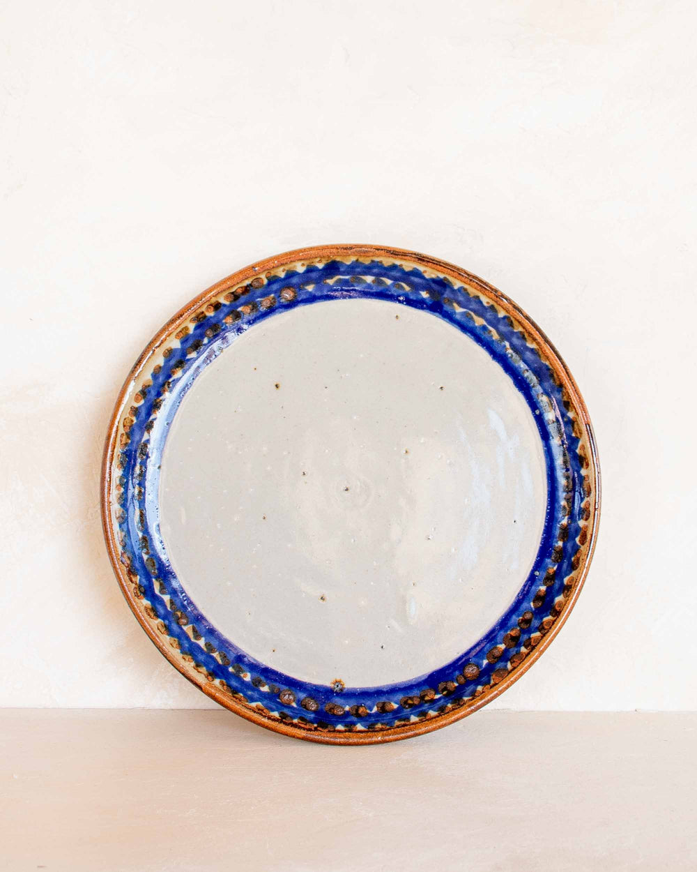 San Germán Large Plate - Blue