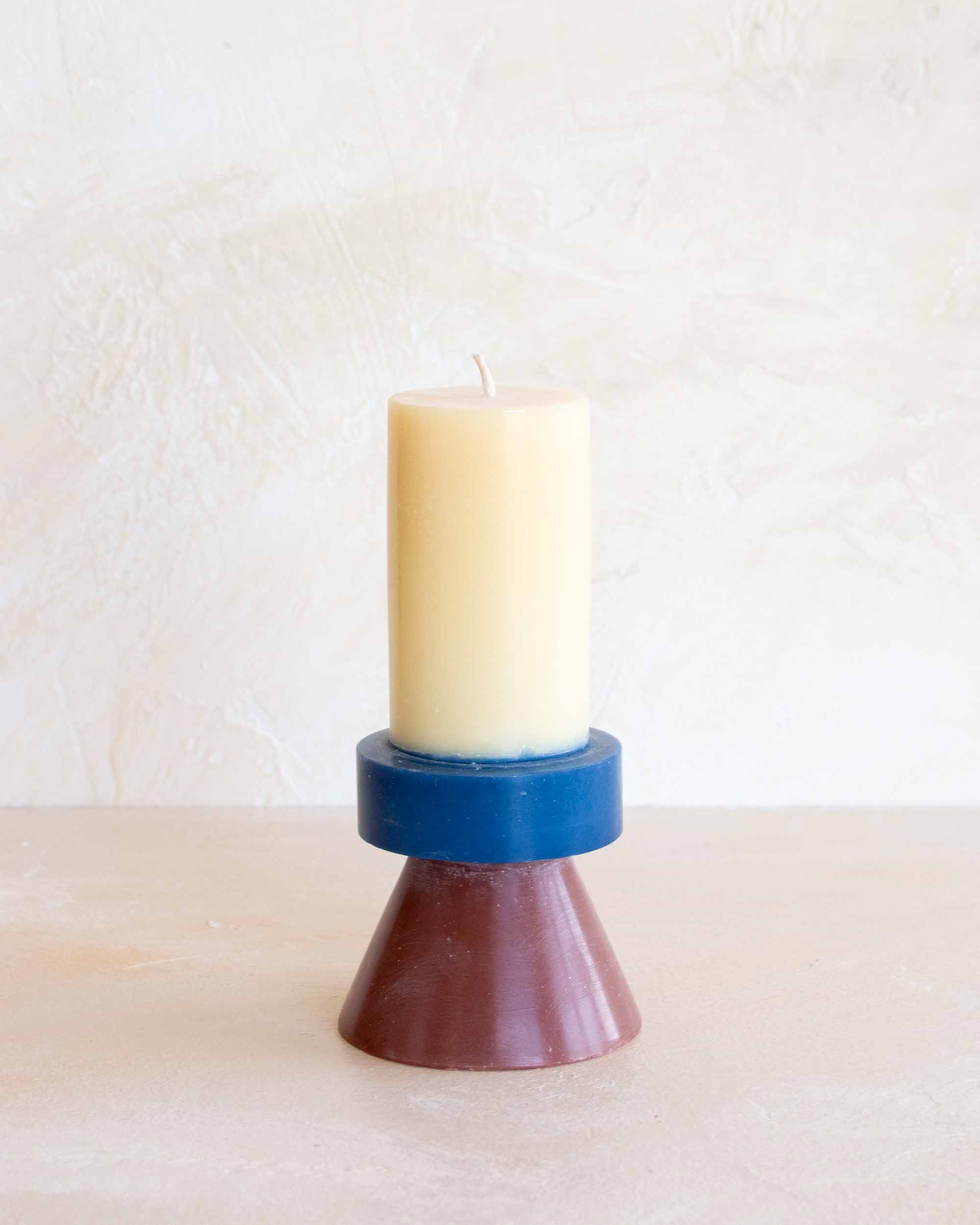 Yod and Co Stack Candle Tall - Yellow