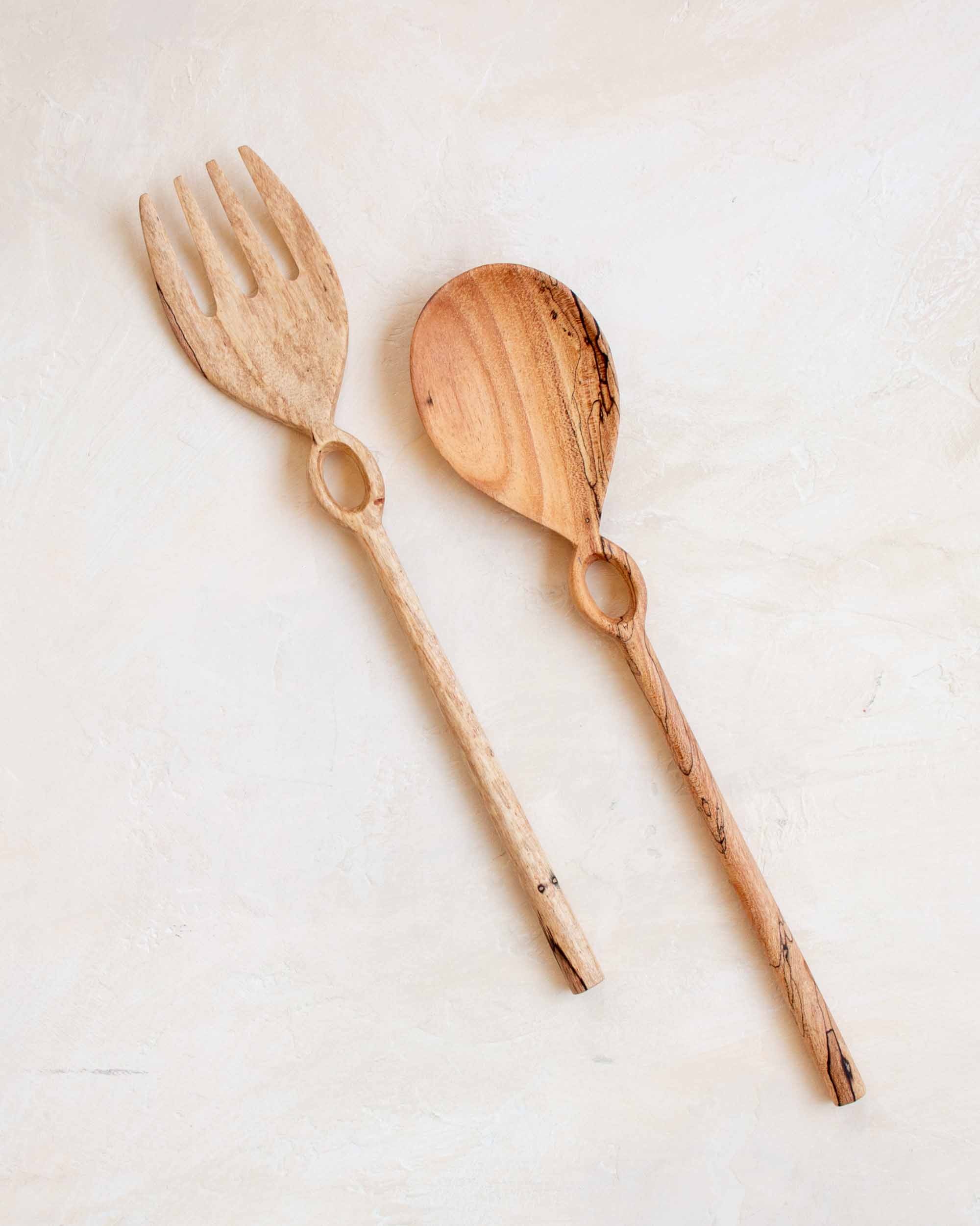 Itza Wood Salad Server - Pixi (set of 2)