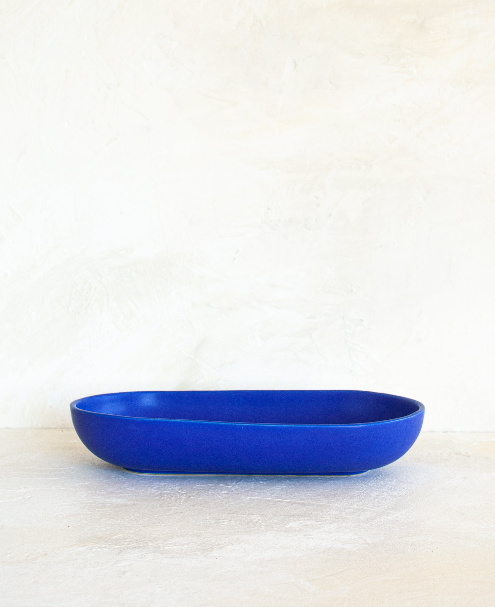 Marvilla Large Oval Bowl - Cobalt