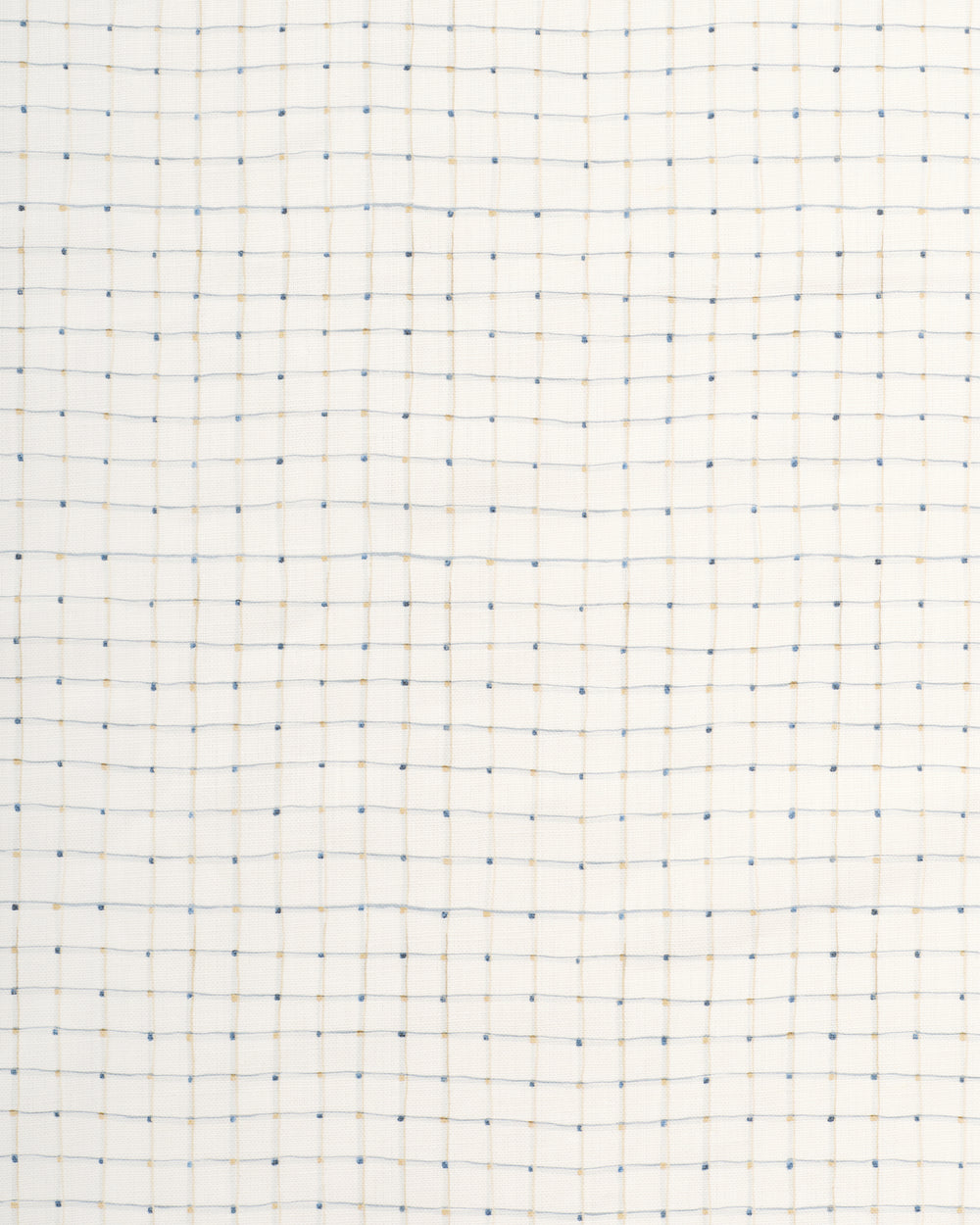 Painted Grid Fabric - Moonlight