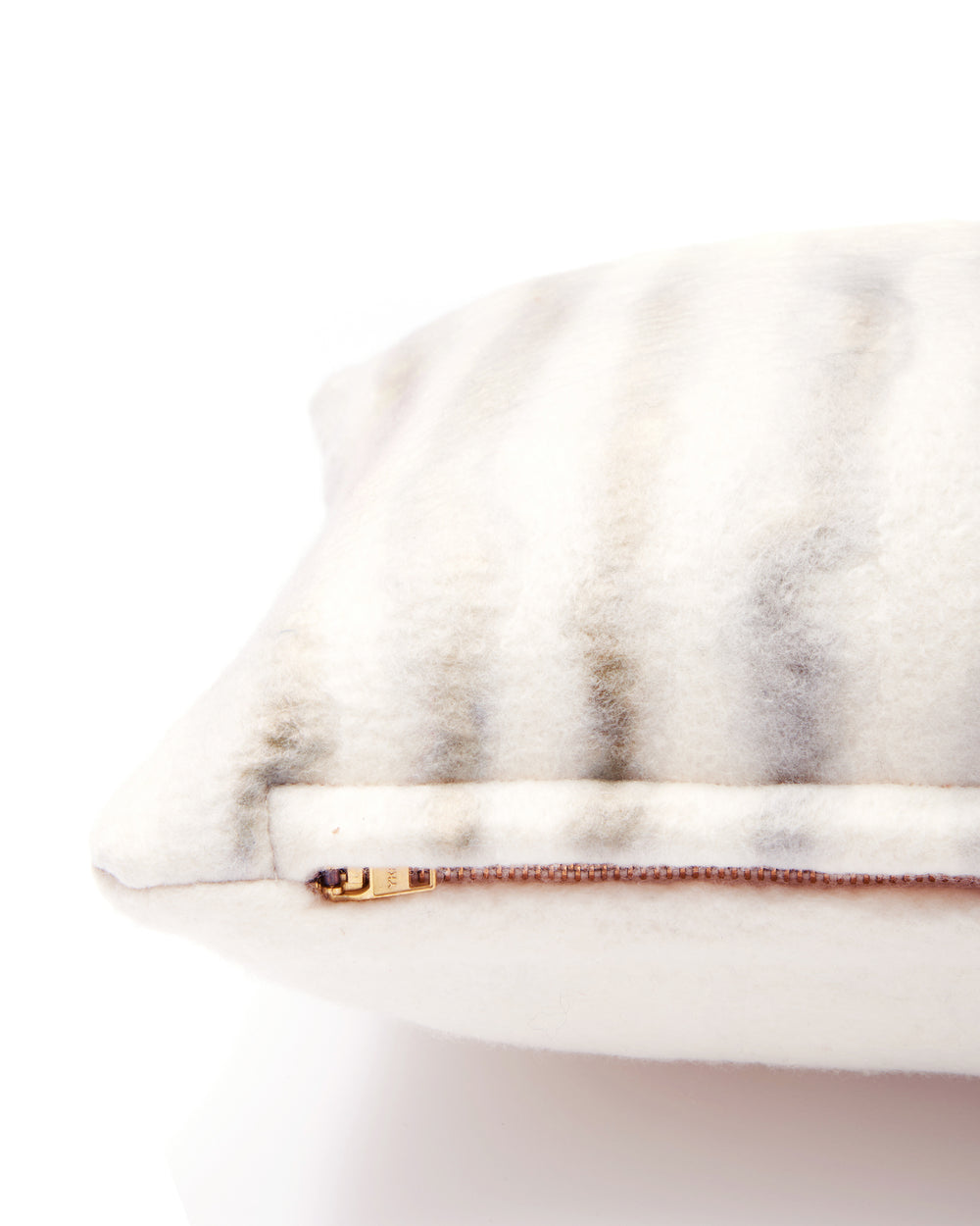 Painted Stripe Lumbar Pillow - Grey