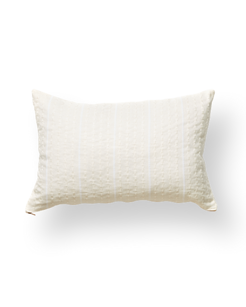 Texture Lumbar Pillow - Cream