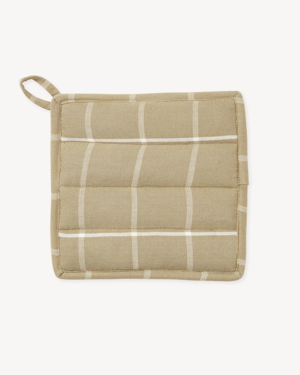 Grid Potholder - Sage