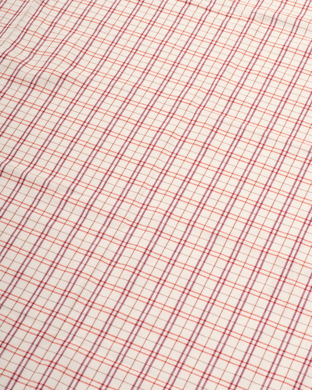 Hudson Grid Tablecloth - Berry