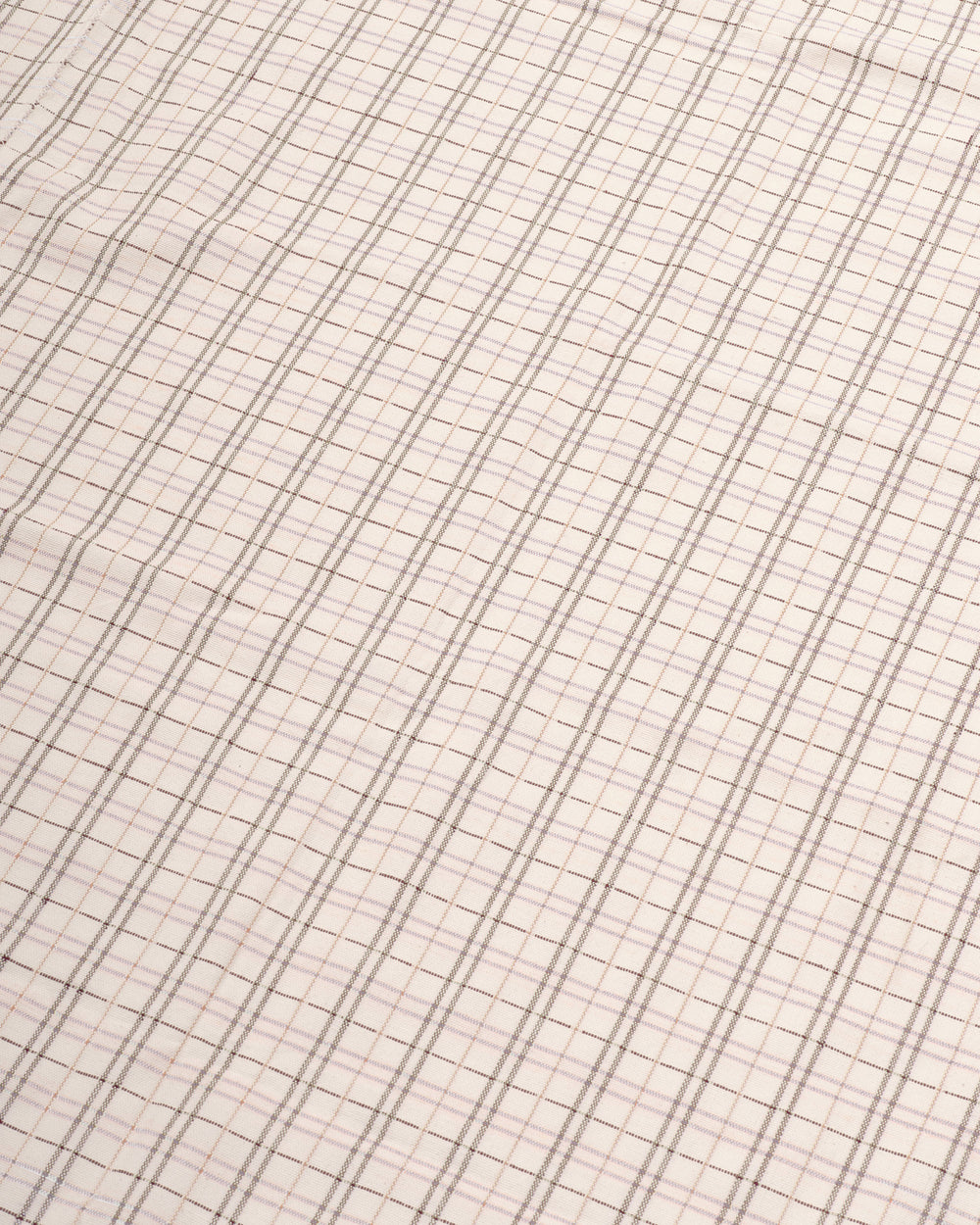 Hudson Grid Tablecloth - Quinoa