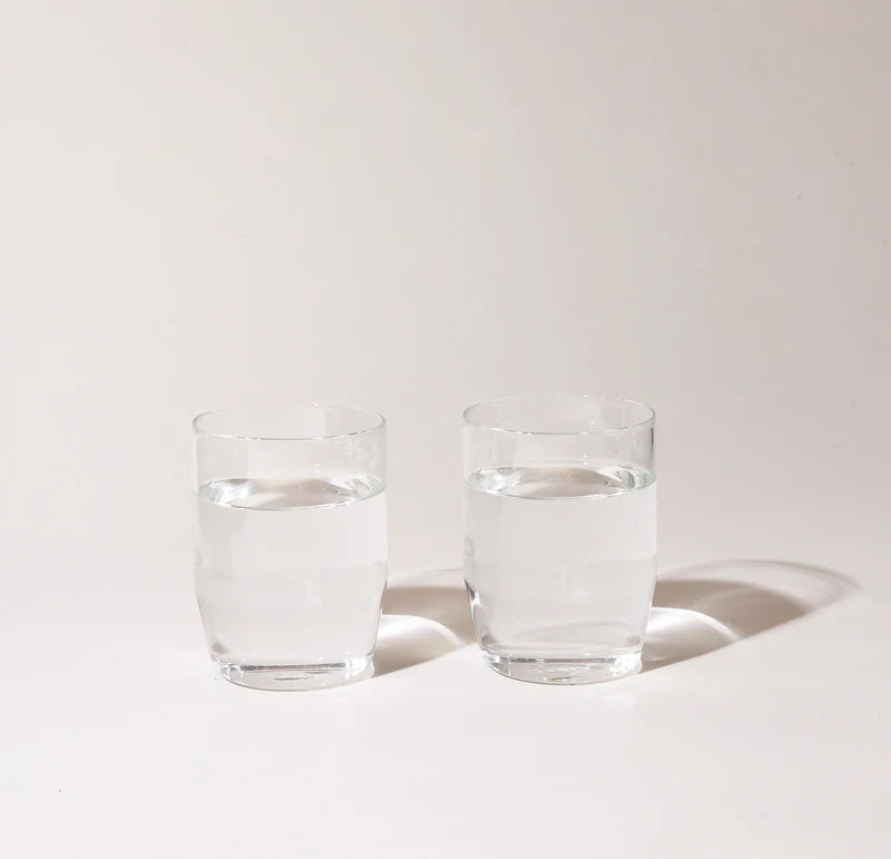 YIELD 12 oz Century Glass - Clear (set of 2) | MINNA – MINNA