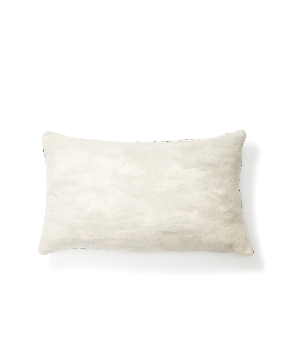Painted Stripe Lumbar Pillow - Black
