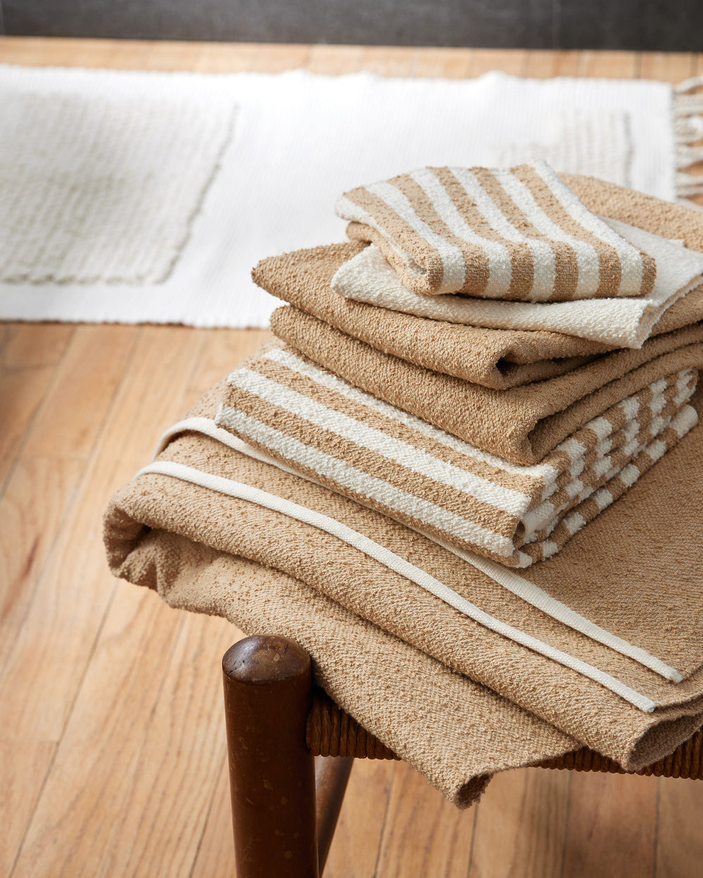 Everyday Washcloth - Fawn Stripe
