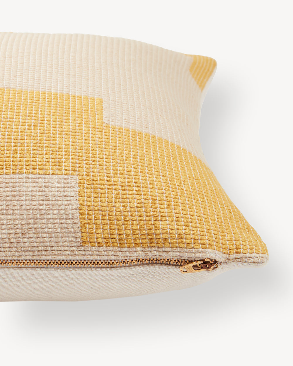 Puzzle Lumbar Pillow - Lemon