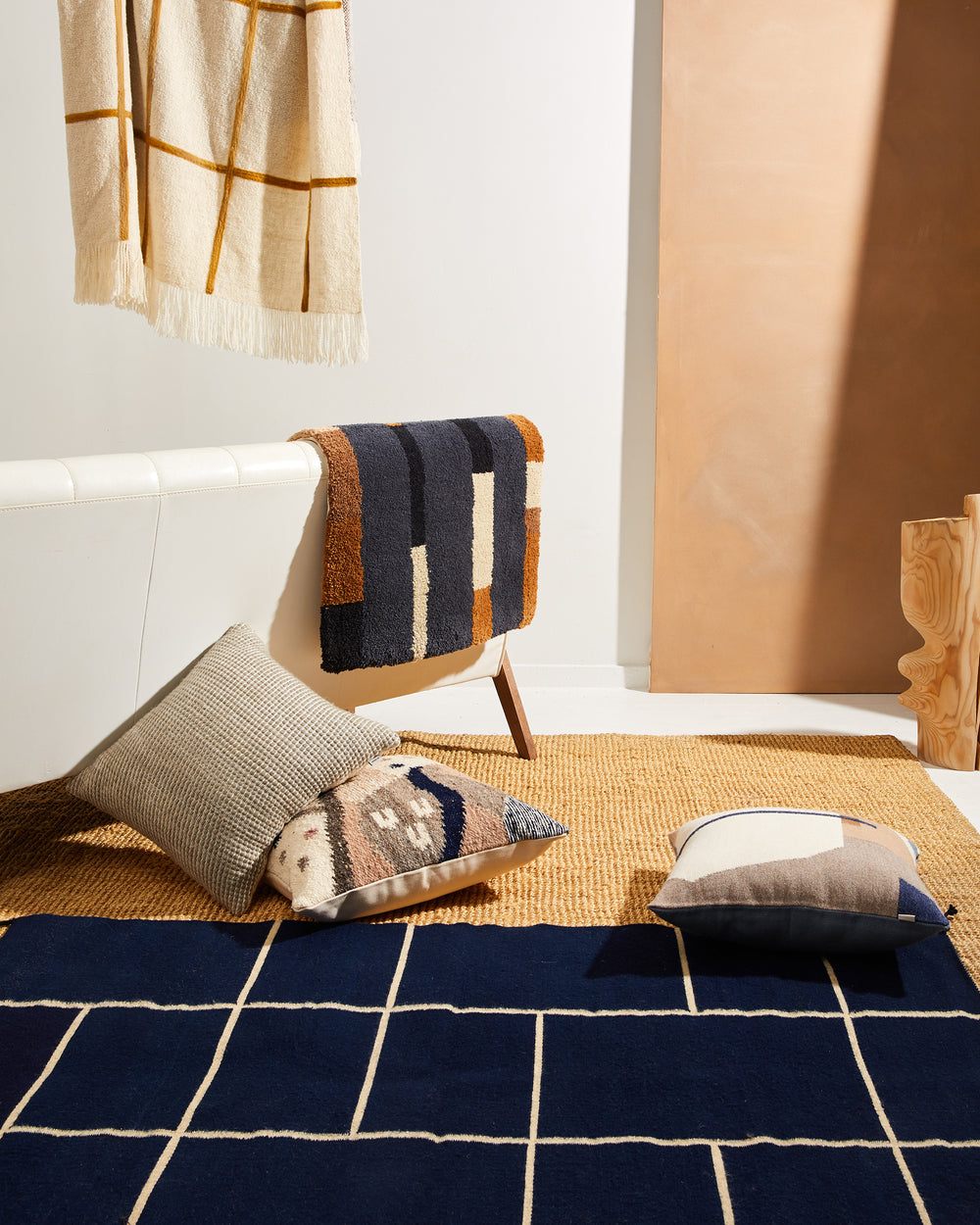 Lines Pile Rug - Dusk