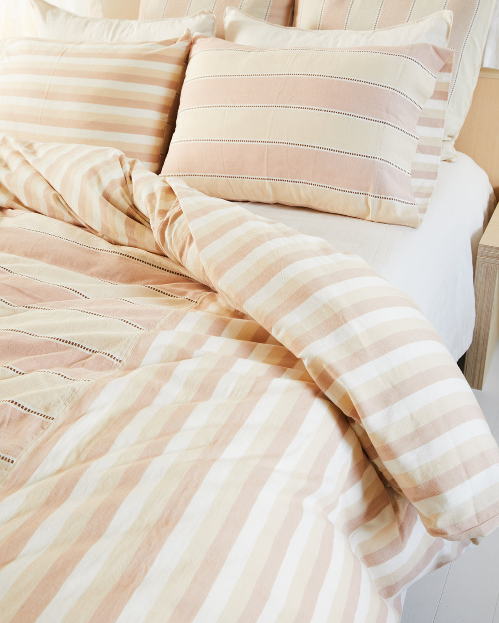 Stripes Duvet Cover - Clay