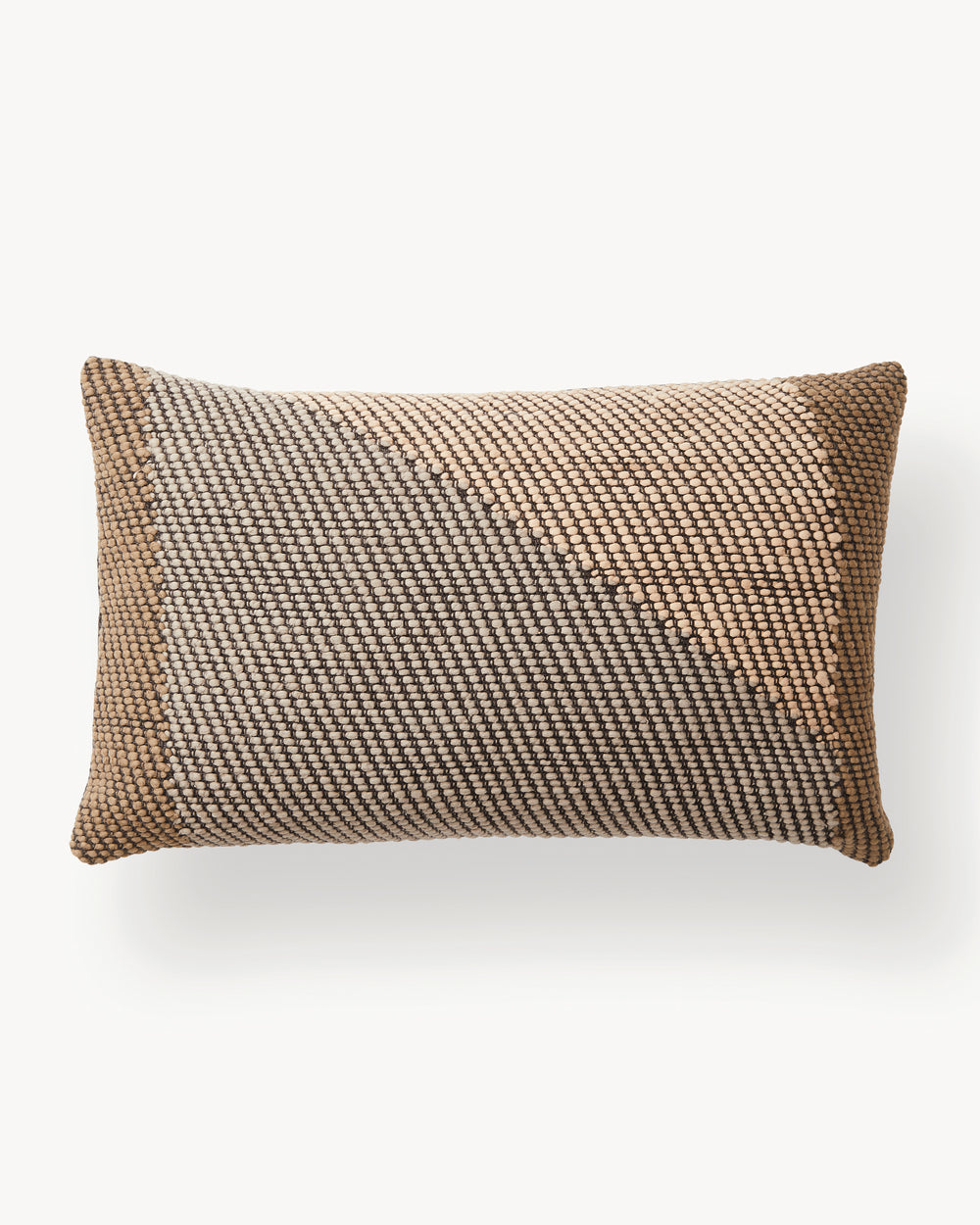 Angle Lumbar Pillow - Coffee