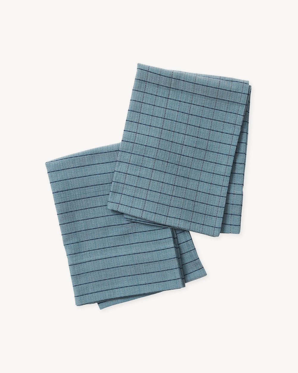 Grid Pillowcases - Blue