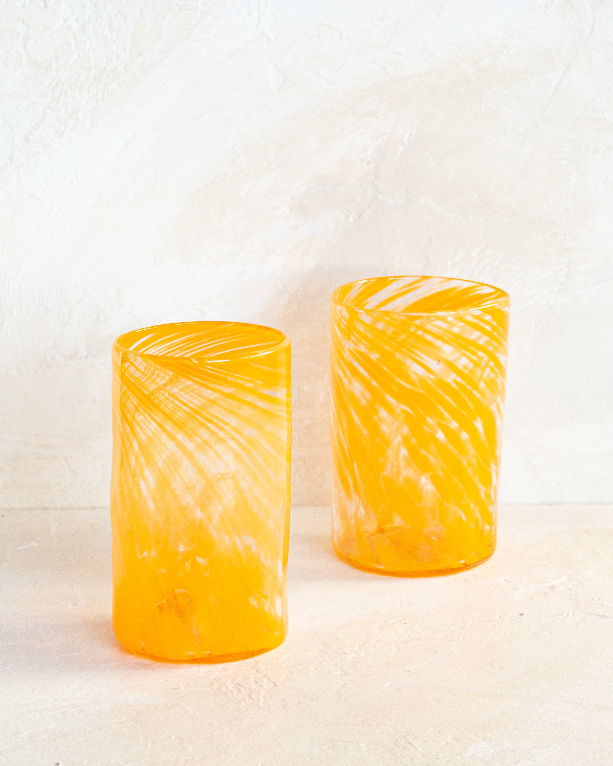Xaquixe Large Tumbler - Mango (set of 2)