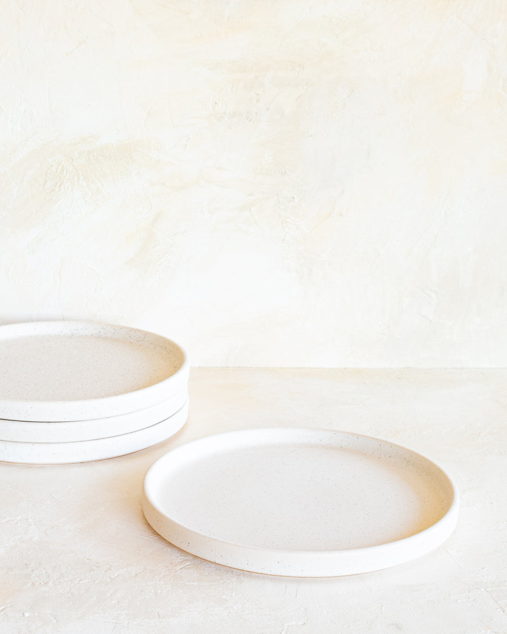 Marvilla Dinner Plate - Speckled White