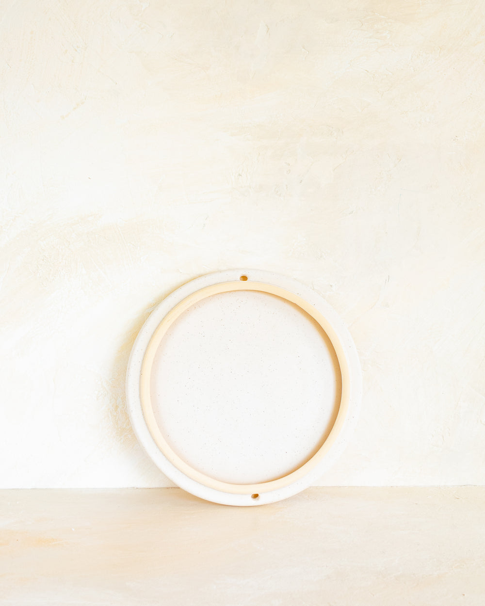 Marvilla Salad Plate - Speckled White
